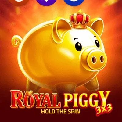 3x3 Royal Piggy Hold the Spin slot by Gamzix